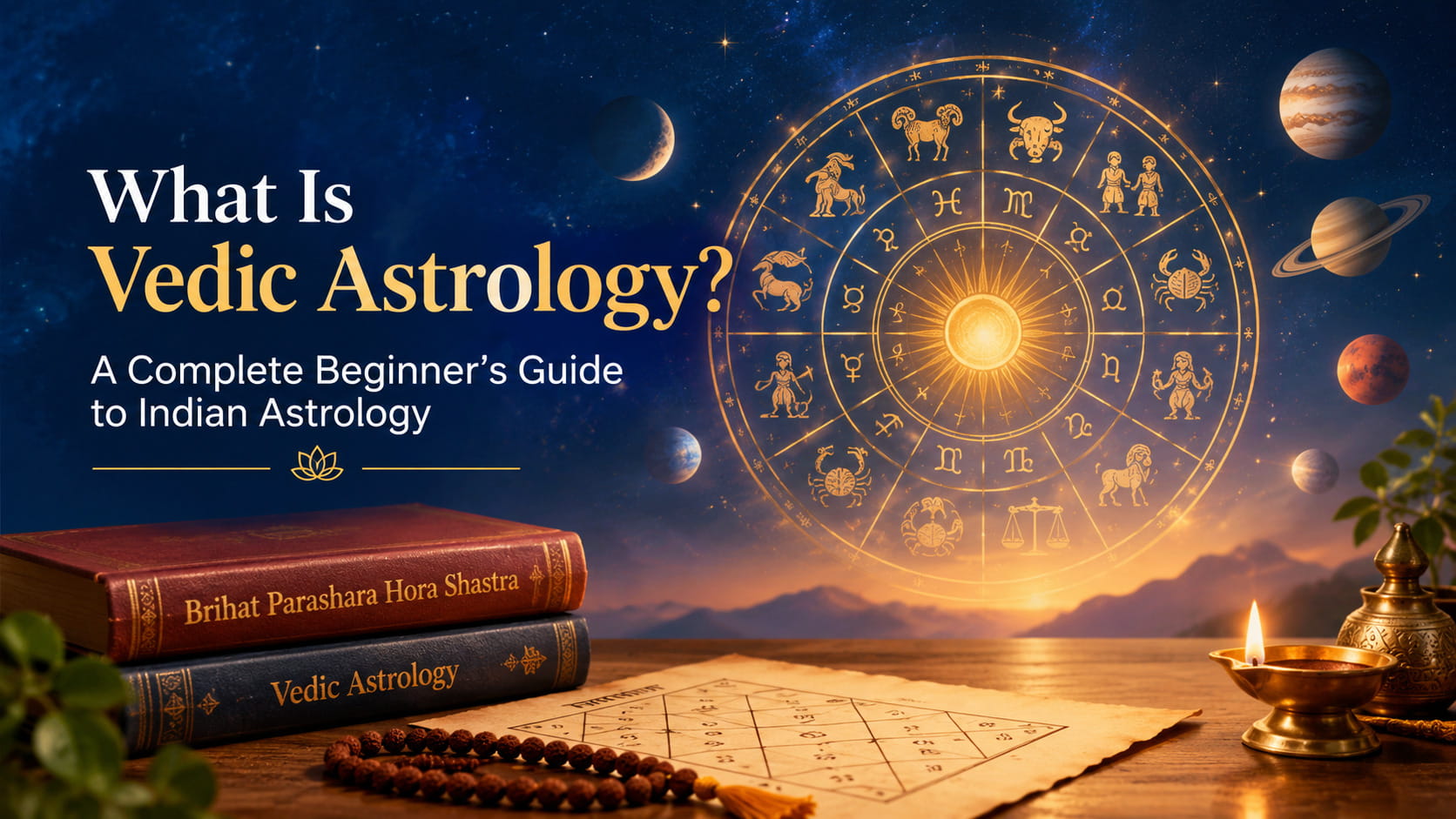 What Is Vedic Astrology? A Complete Beginner’s Guide to Indian Astrology